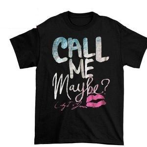 Call Me Maybe Carly Rae Jepsen Black T-Shirt